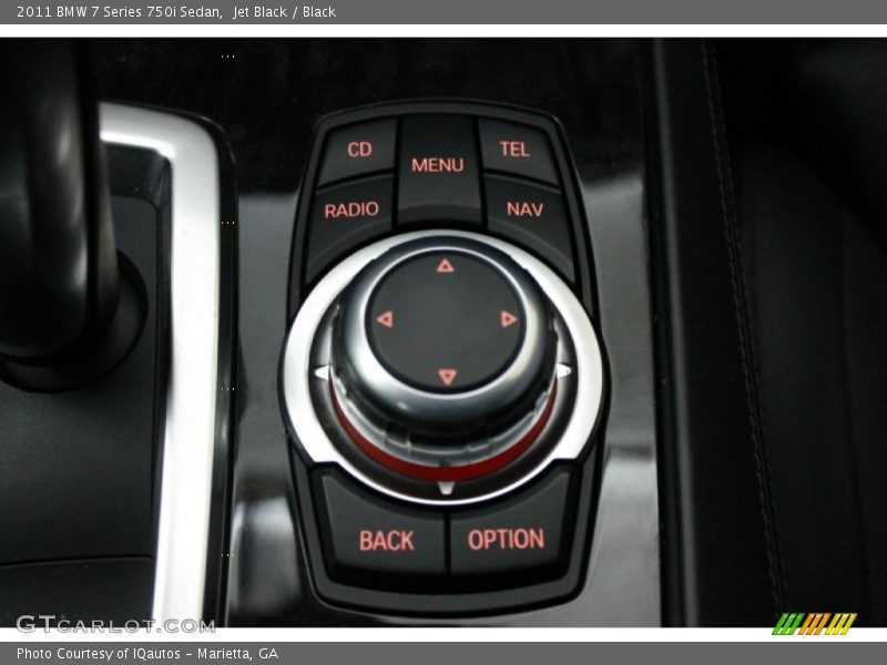 Controls of 2011 7 Series 750i Sedan