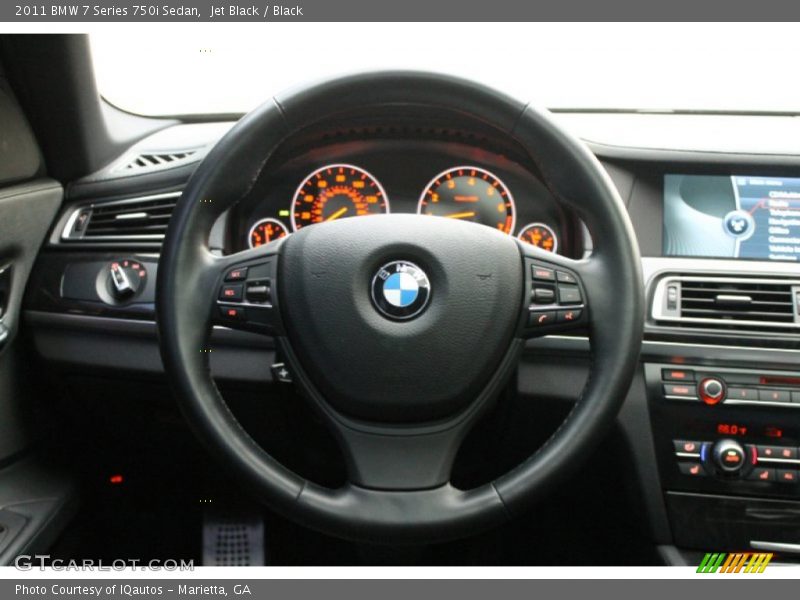  2011 7 Series 750i Sedan Steering Wheel