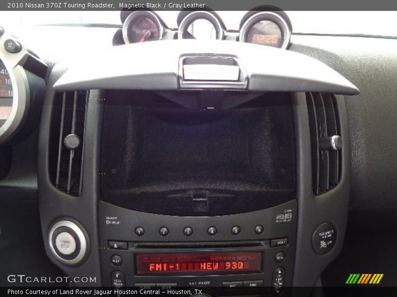 Magnetic Black / Gray Leather 2010 Nissan 370Z Touring Roadster