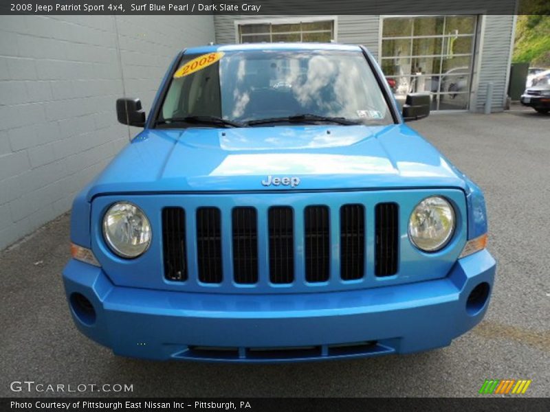 Surf Blue Pearl / Dark Slate Gray 2008 Jeep Patriot Sport 4x4