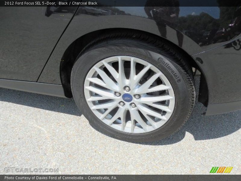 Black / Charcoal Black 2012 Ford Focus SEL 5-Door