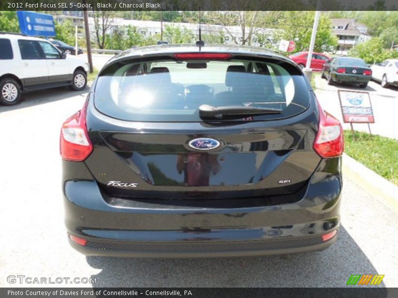 Black / Charcoal Black 2012 Ford Focus SEL 5-Door