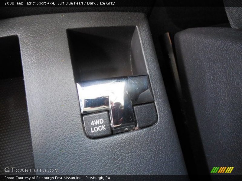 Surf Blue Pearl / Dark Slate Gray 2008 Jeep Patriot Sport 4x4