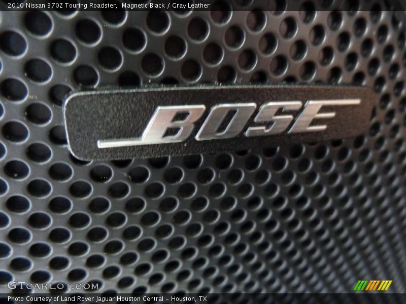 Magnetic Black / Gray Leather 2010 Nissan 370Z Touring Roadster
