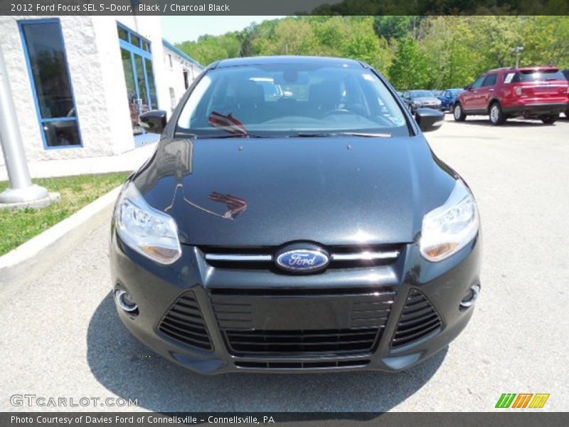 Black / Charcoal Black 2012 Ford Focus SEL 5-Door