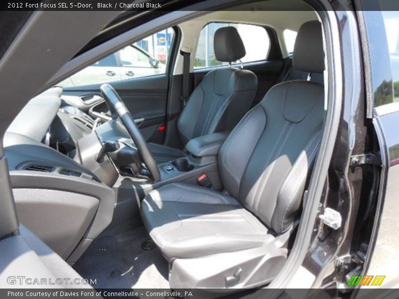 Black / Charcoal Black 2012 Ford Focus SEL 5-Door