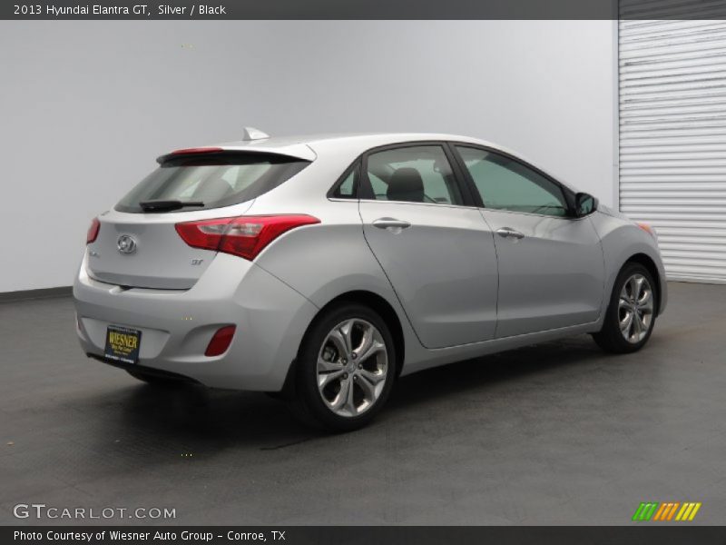 Silver / Black 2013 Hyundai Elantra GT
