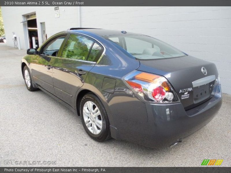Ocean Gray / Frost 2010 Nissan Altima 2.5 SL