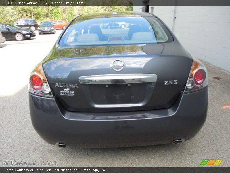Ocean Gray / Frost 2010 Nissan Altima 2.5 SL
