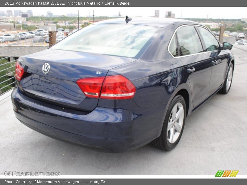 Night Blue Metallic / Cornsilk Beige 2013 Volkswagen Passat 2.5L SE