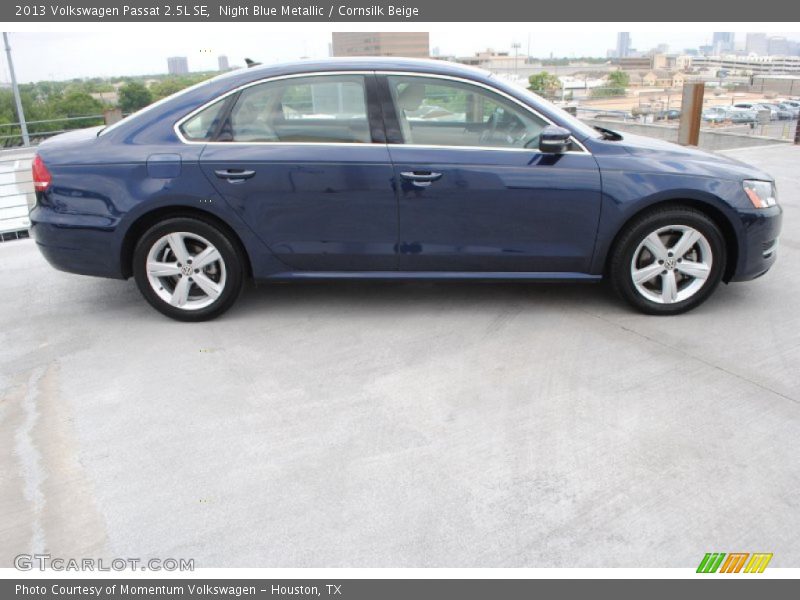 Night Blue Metallic / Cornsilk Beige 2013 Volkswagen Passat 2.5L SE