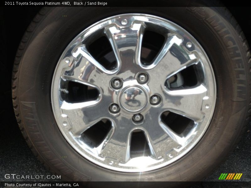 Black / Sand Beige 2011 Toyota Sequoia Platinum 4WD