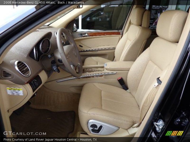  2008 GL 450 4Matic Macadamia Interior