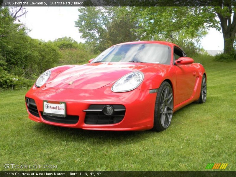 Guards Red / Black 2006 Porsche Cayman S