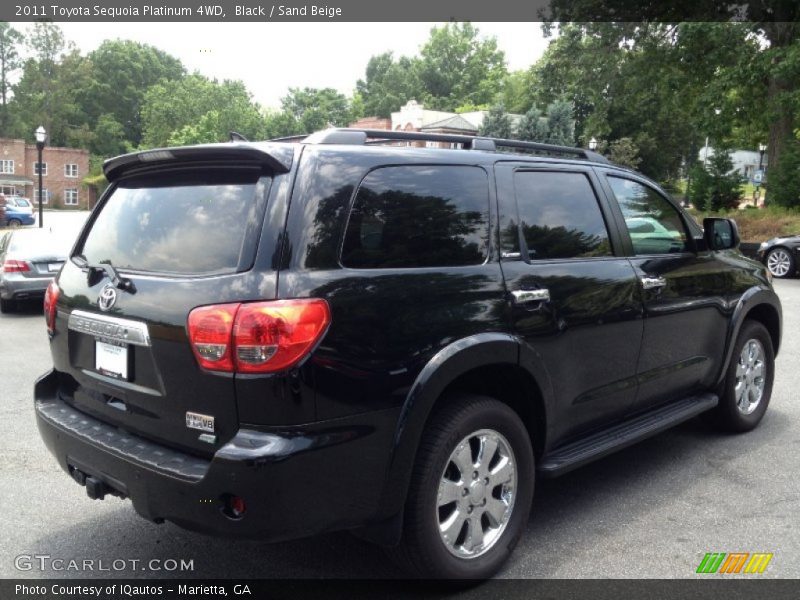 Black / Sand Beige 2011 Toyota Sequoia Platinum 4WD