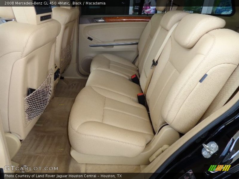 Rear Seat of 2008 GL 450 4Matic
