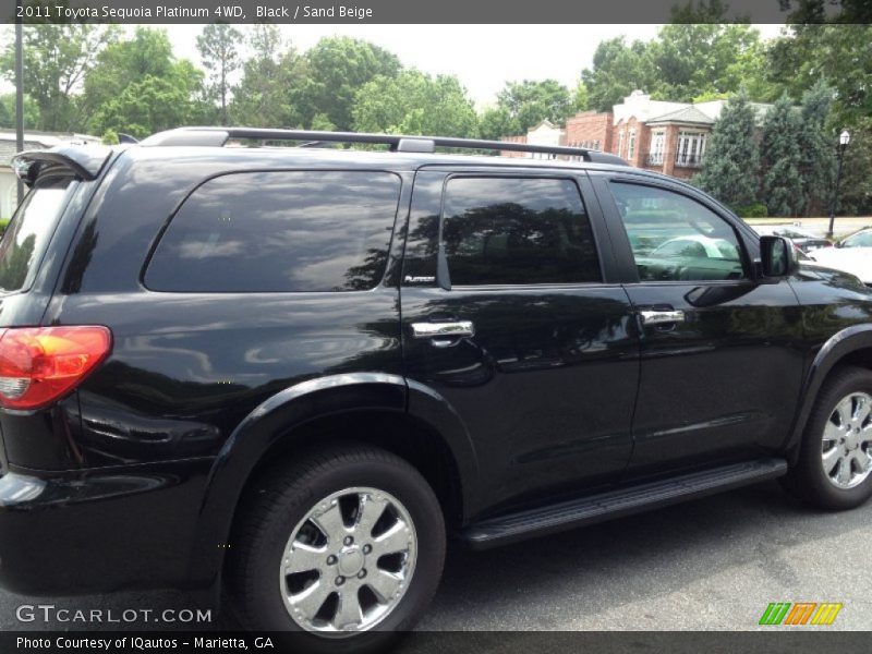 Black / Sand Beige 2011 Toyota Sequoia Platinum 4WD