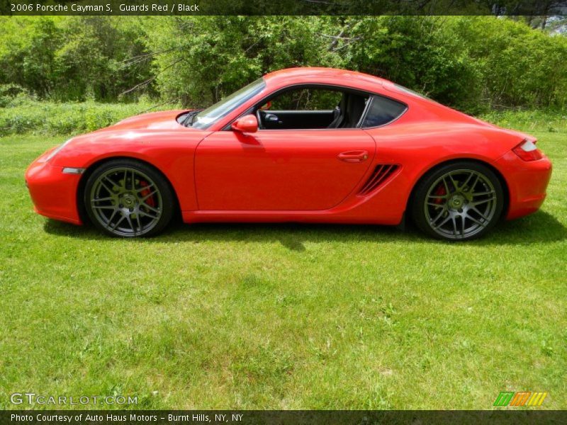 Guards Red / Black 2006 Porsche Cayman S