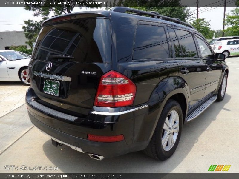 Black / Macadamia 2008 Mercedes-Benz GL 450 4Matic