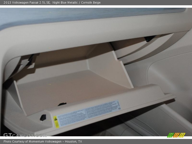 Night Blue Metallic / Cornsilk Beige 2013 Volkswagen Passat 2.5L SE