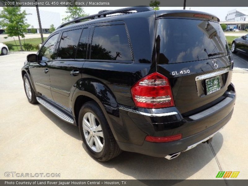 Black / Macadamia 2008 Mercedes-Benz GL 450 4Matic