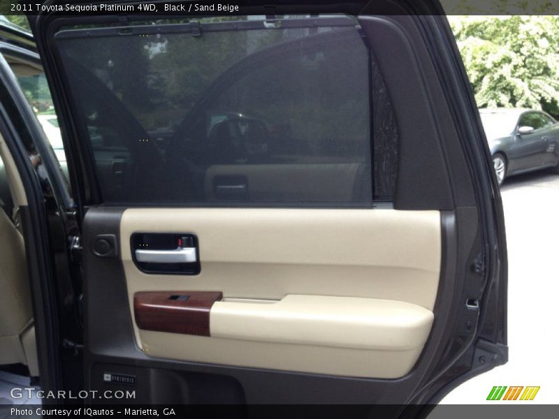 Black / Sand Beige 2011 Toyota Sequoia Platinum 4WD