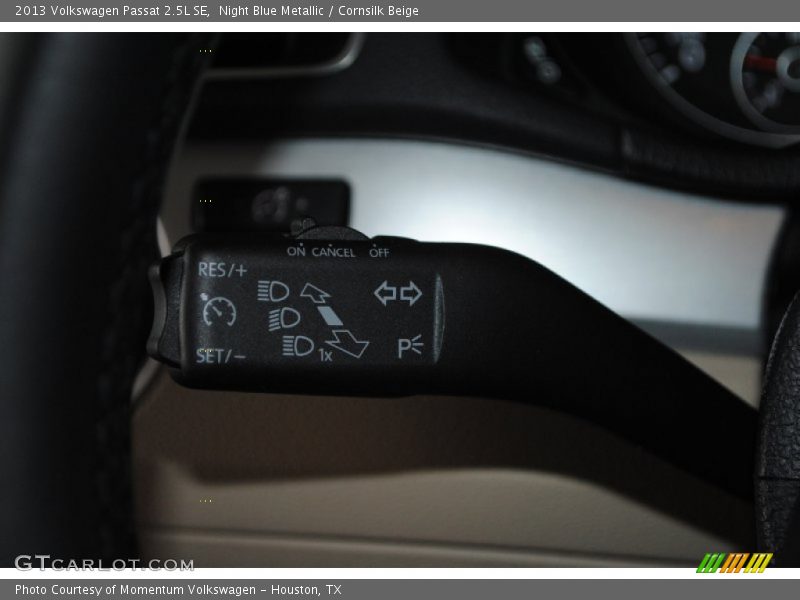 Night Blue Metallic / Cornsilk Beige 2013 Volkswagen Passat 2.5L SE