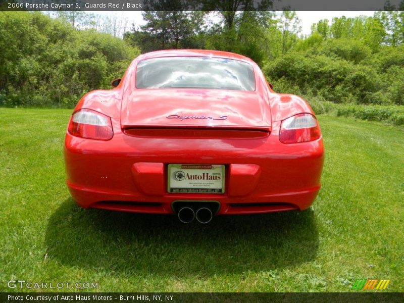 Guards Red / Black 2006 Porsche Cayman S