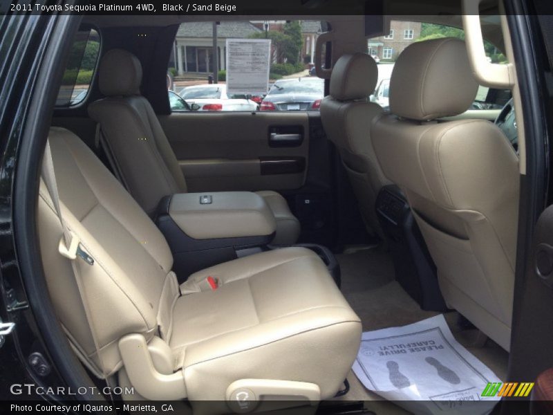 Black / Sand Beige 2011 Toyota Sequoia Platinum 4WD