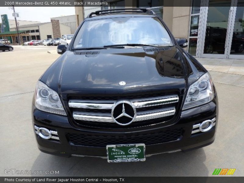 Black / Macadamia 2008 Mercedes-Benz GL 450 4Matic