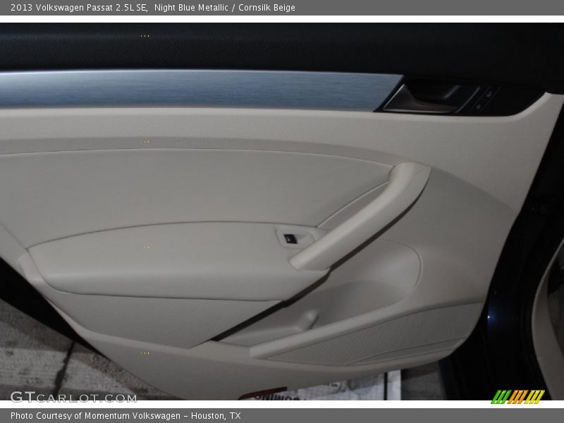 Night Blue Metallic / Cornsilk Beige 2013 Volkswagen Passat 2.5L SE