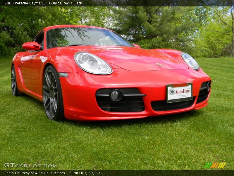 Guards Red / Black 2006 Porsche Cayman S