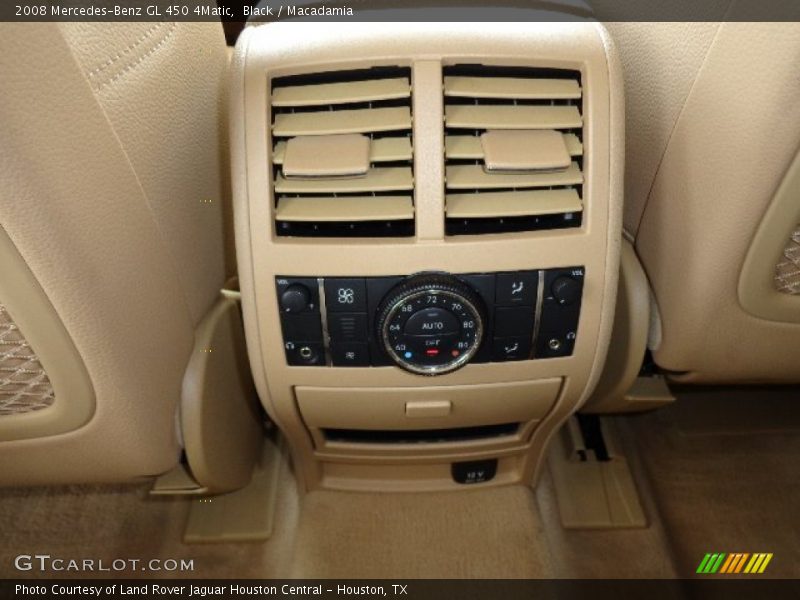 Black / Macadamia 2008 Mercedes-Benz GL 450 4Matic