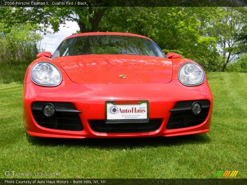 Guards Red / Black 2006 Porsche Cayman S