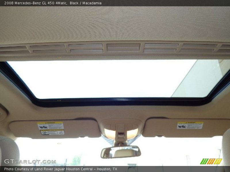 Black / Macadamia 2008 Mercedes-Benz GL 450 4Matic