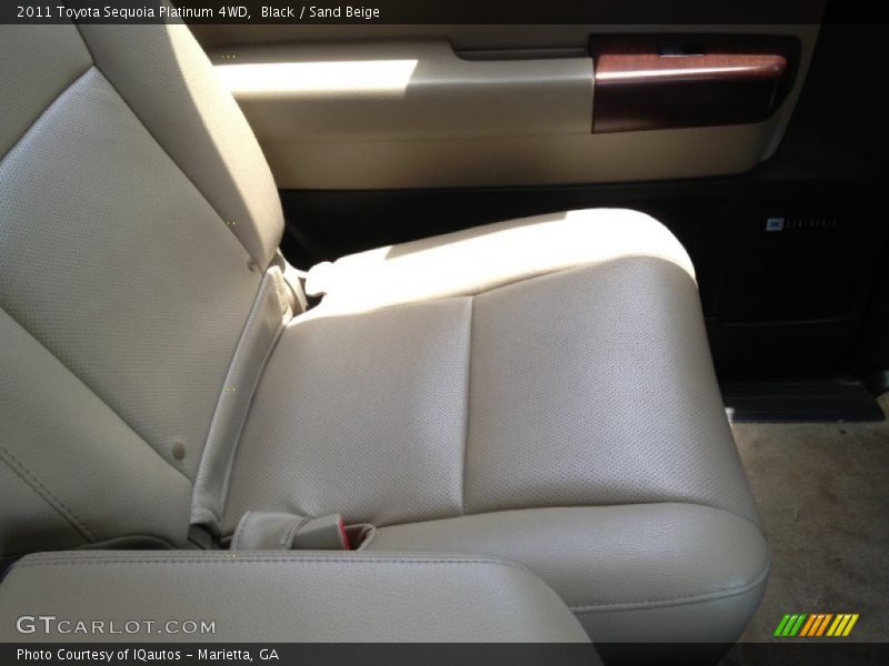 Black / Sand Beige 2011 Toyota Sequoia Platinum 4WD
