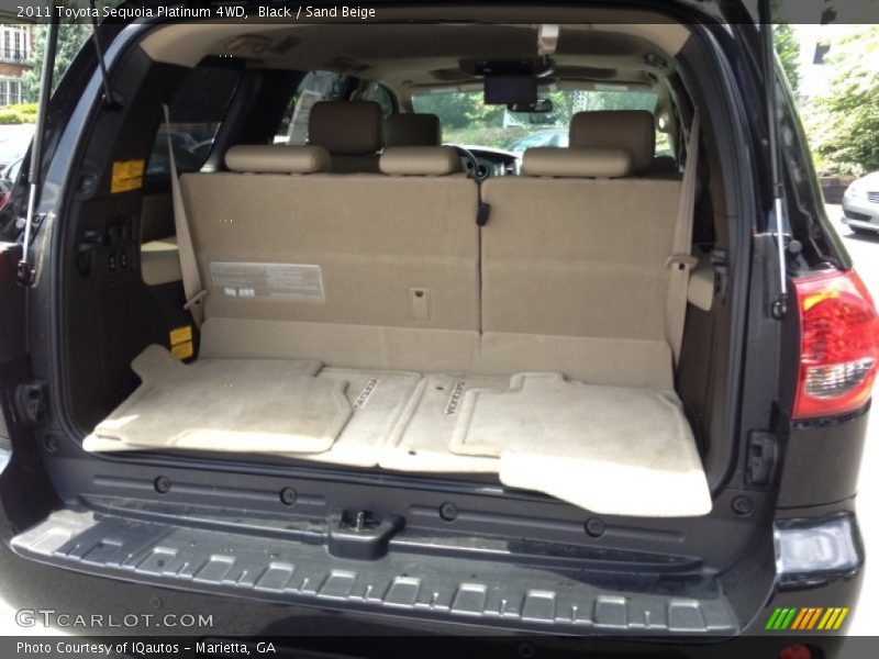 Black / Sand Beige 2011 Toyota Sequoia Platinum 4WD