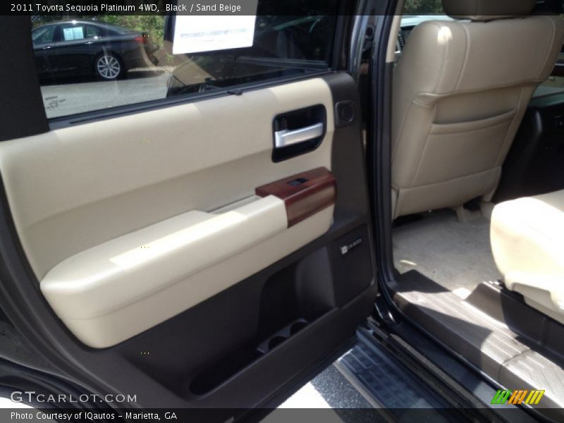 Black / Sand Beige 2011 Toyota Sequoia Platinum 4WD