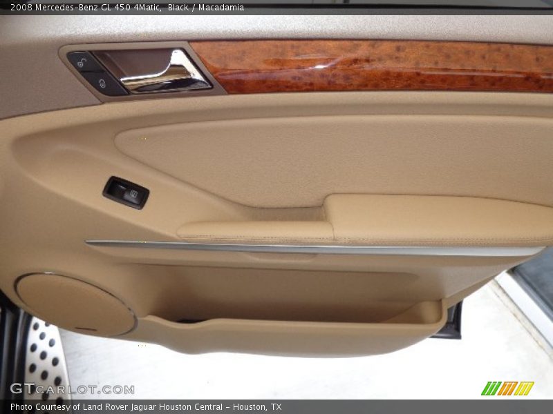 Black / Macadamia 2008 Mercedes-Benz GL 450 4Matic