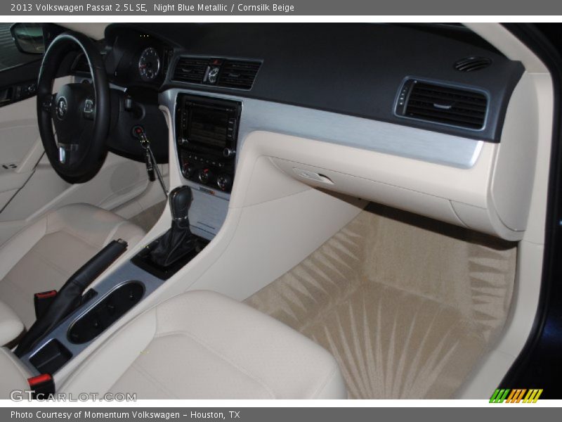 Night Blue Metallic / Cornsilk Beige 2013 Volkswagen Passat 2.5L SE