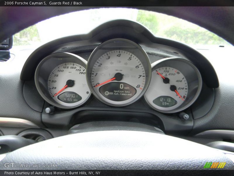  2006 Cayman S S Gauges