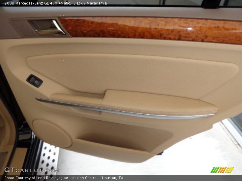 Black / Macadamia 2008 Mercedes-Benz GL 450 4Matic