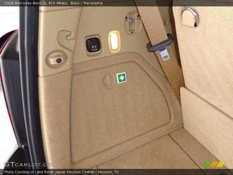 Black / Macadamia 2008 Mercedes-Benz GL 450 4Matic