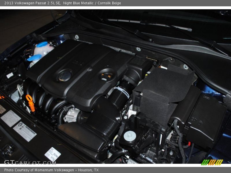 Night Blue Metallic / Cornsilk Beige 2013 Volkswagen Passat 2.5L SE