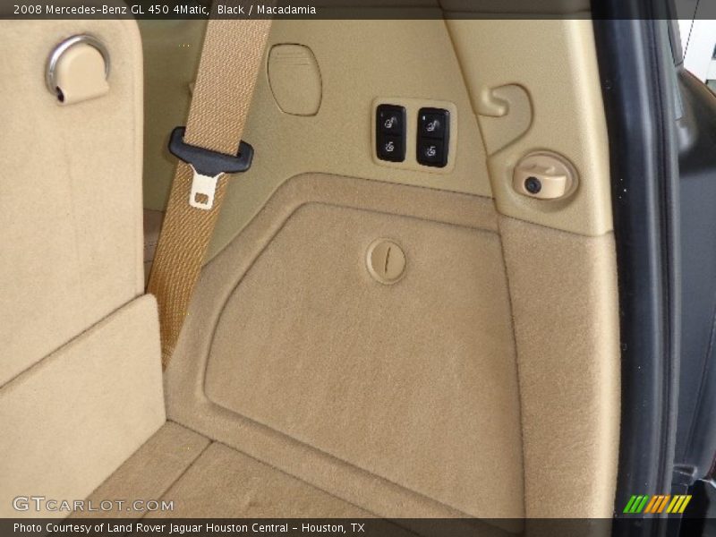 Black / Macadamia 2008 Mercedes-Benz GL 450 4Matic