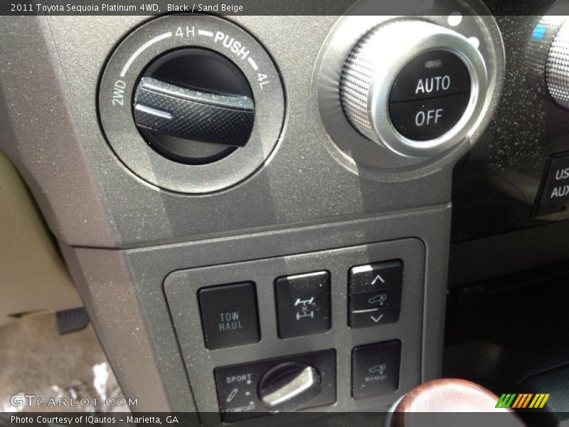Black / Sand Beige 2011 Toyota Sequoia Platinum 4WD