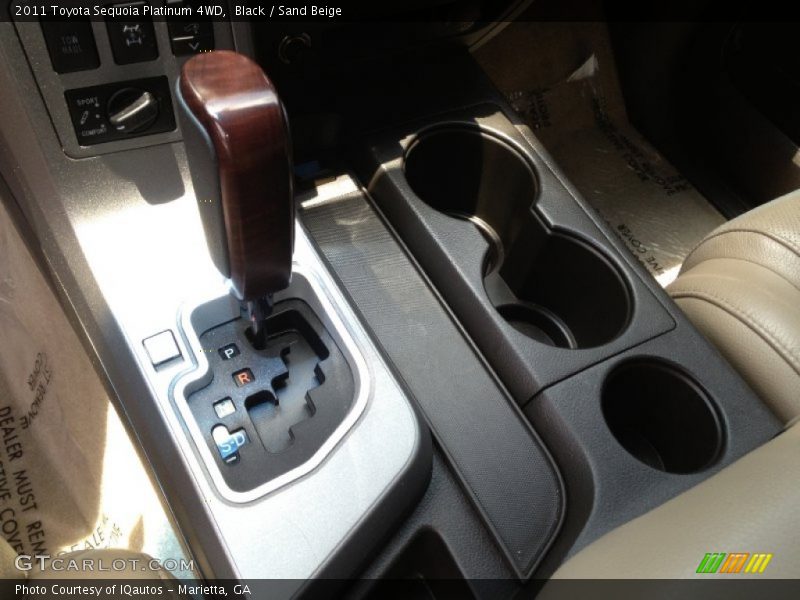 Black / Sand Beige 2011 Toyota Sequoia Platinum 4WD