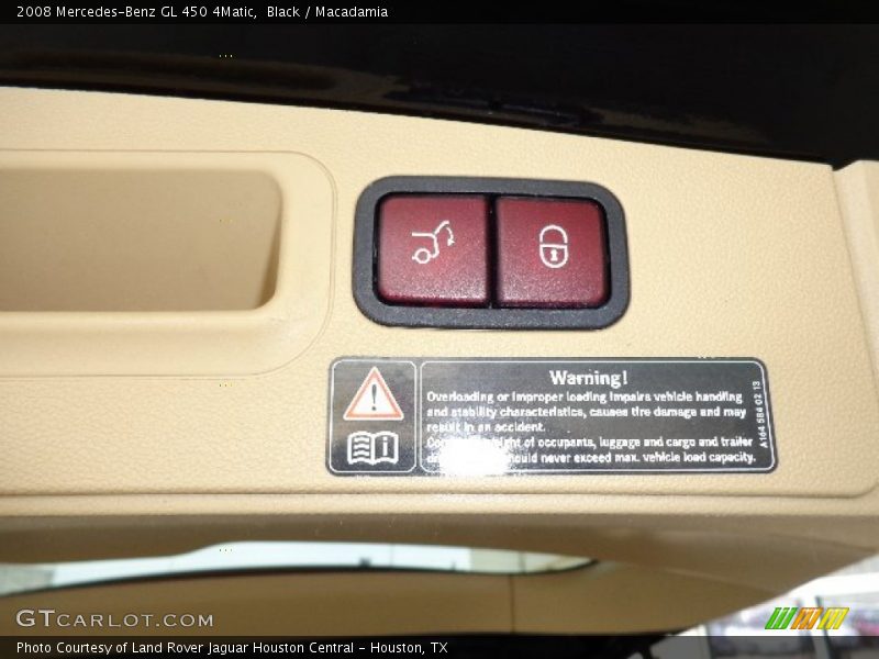 Black / Macadamia 2008 Mercedes-Benz GL 450 4Matic