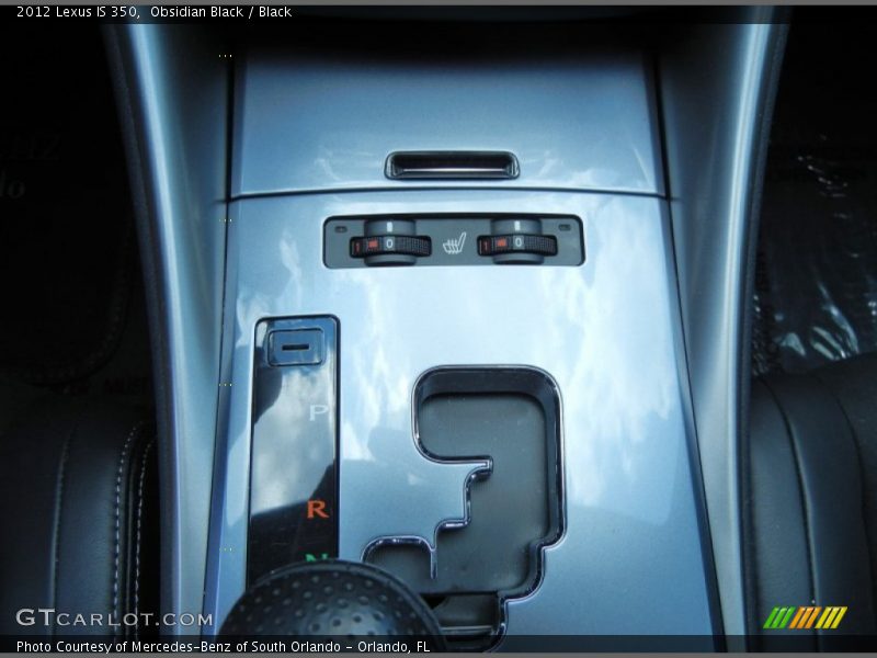 Obsidian Black / Black 2012 Lexus IS 350