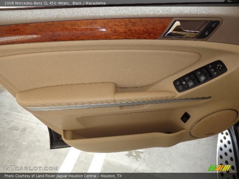 Black / Macadamia 2008 Mercedes-Benz GL 450 4Matic